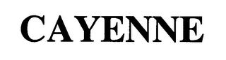 CAYENNE Trademark Image