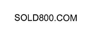 SOLD800.COM Trademark Image