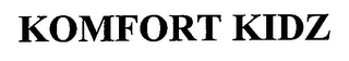 KOMFORT KIDZ Trademark Image