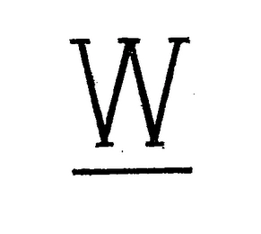W Trademark Image