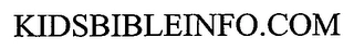 KIDSBIBLEINFO.COM Trademark Image