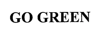 GO GREEN Trademark Image