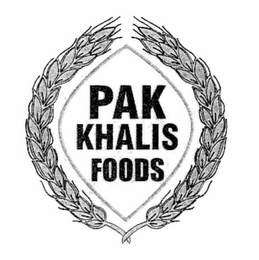 PAK KHALIS FOODS Trademark Image