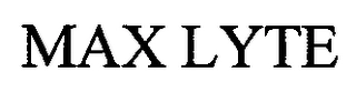 MAX LYTE Trademark Image