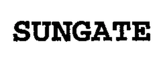 SUNGATE Trademark Image