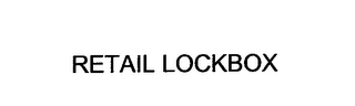 RETAIL LOCKBOX Trademark Image