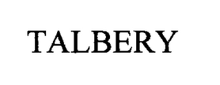 TALBERY Trademark Image