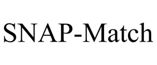SNAP-MATCH Trademark Image