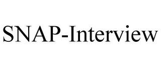 SNAP-INTERVIEW Trademark Image