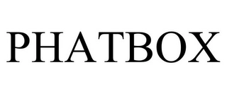 PHATBOX Trademark Image