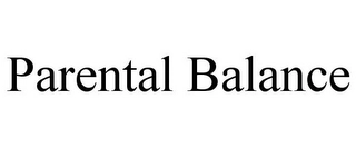 PARENTAL BALANCE Trademark Image