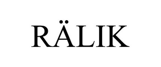 RÄLIK Trademark Image