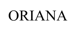 ORIANA Trademark Image