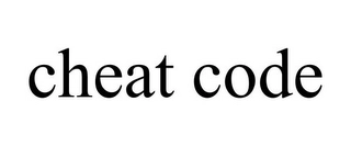 CHEAT CODE Trademark Image