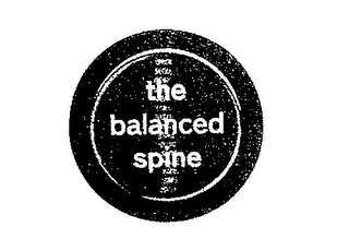 THE BALANCED SPINE Trademark Image
