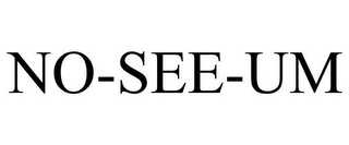 NO-SEE-UM Trademark Image