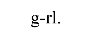 G-RL. Trademark Image