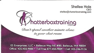 CHATTERBOXTRAINING.COM DON'T SPEND ANOTHER MINUTE ALONE IN YOUR CHAT ROOM Trademark Image