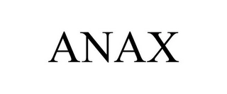 ANAX Trademark Image