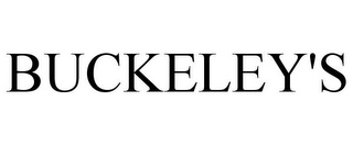 BUCKELEY'S Trademark Image