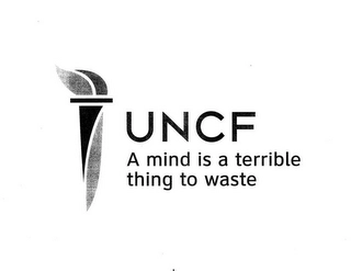 UNCF A MIND IS A TERRIBLE THING TO WASTE Trademark Image