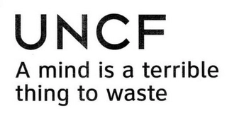 UNCF A MIND IS A TERRIBLE THING TO WASTE Trademark Image