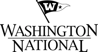 W WASHINGTON NATIONAL Trademark Image