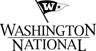 W WASHINGTON NATIONAL Trademark Image