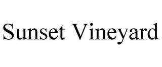 SUNSET VINEYARD Trademark Image