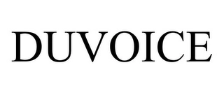 DUVOICE Trademark Image
