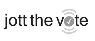JOTT THE VOTE Trademark Image