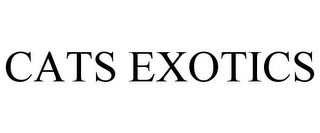 CATS EXOTICS Trademark Image