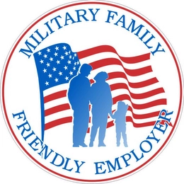 MILITARY FAMILY FRIENDLY EMPLOYER Trademark Image