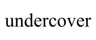 UNDERCOVER Trademark Image