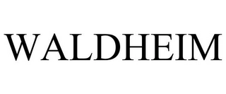 WALDHEIM Trademark Image