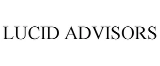 LUCID ADVISORS Trademark Image