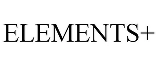 ELEMENTS+ Trademark Image