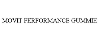 MOVIT PERFORMANCE GUMMIE Trademark Image