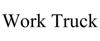 WORK TRUCK Trademark Image