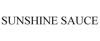 SUNSHINE SAUCE Trademark Image