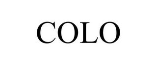 COLO Trademark Image