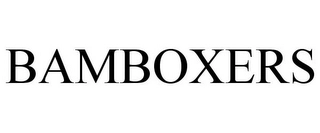 BAMBOXERS Trademark Image