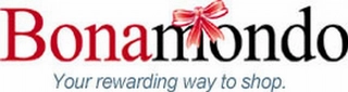 BONAMONDO YOUR REWARDING WAY TO SHOP. Trademark Image