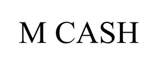 M CASH Trademark Image