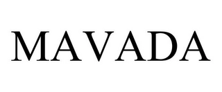 MAVADA Trademark Image