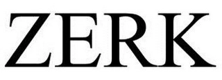ZERK Trademark Image