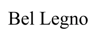 BEL LEGNO Trademark Image