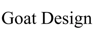 GOAT DESIGN Trademark Image