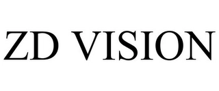 ZD VISION Trademark Image
