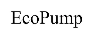 ECOPUMP Trademark Image